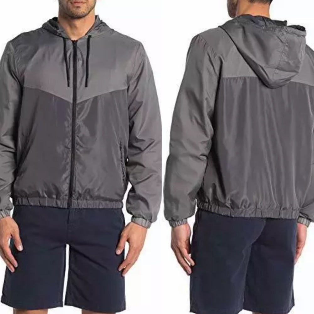 Sovereign Code Catch Hooded Jacket Charcoal - Picture 3 of 8